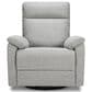 New Haus Suzy Swivel Glider Recliner in Frost Grey, , large