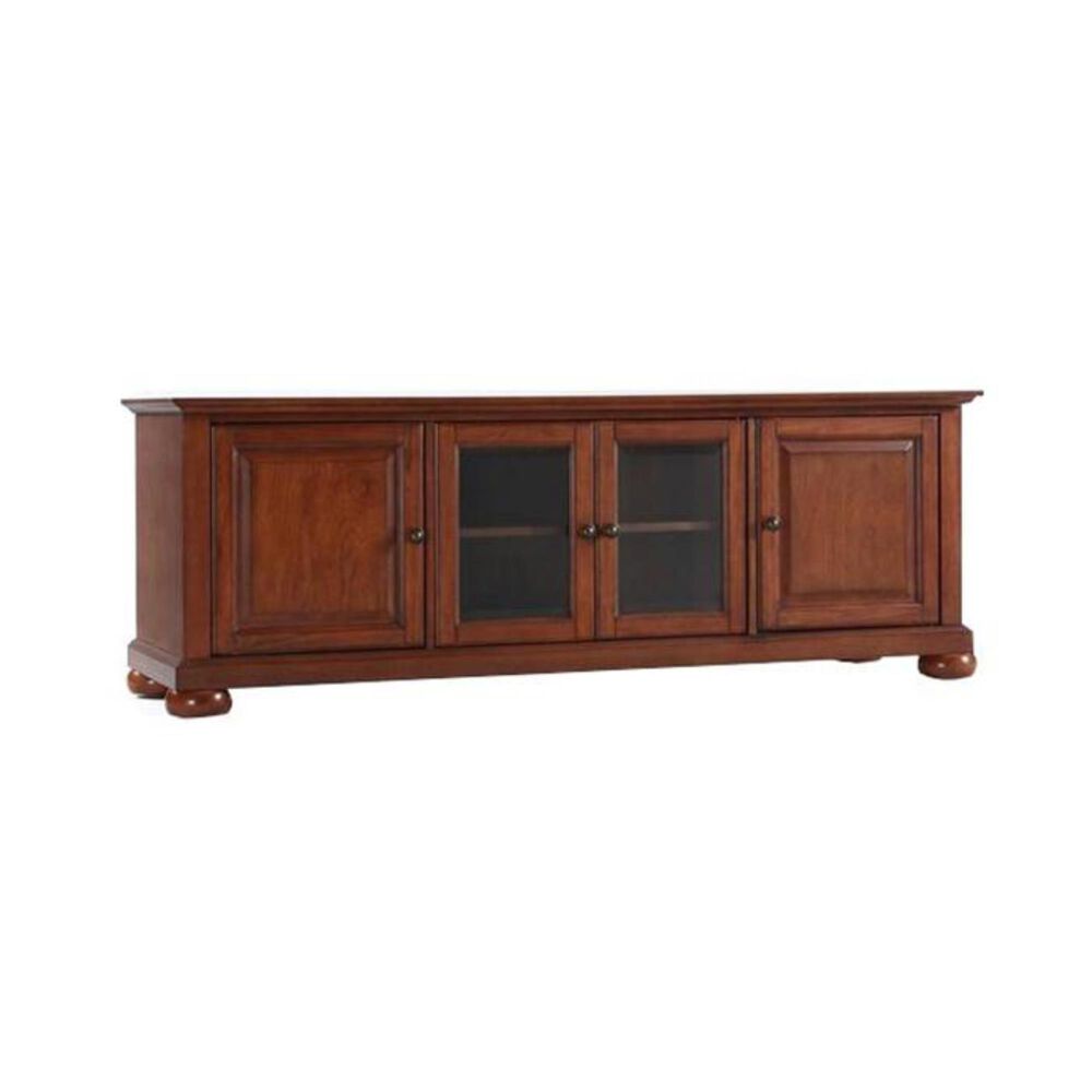 Crosley Furniture Alexandria 60" Low Profile Tv Stand in Classic Cherry, , large