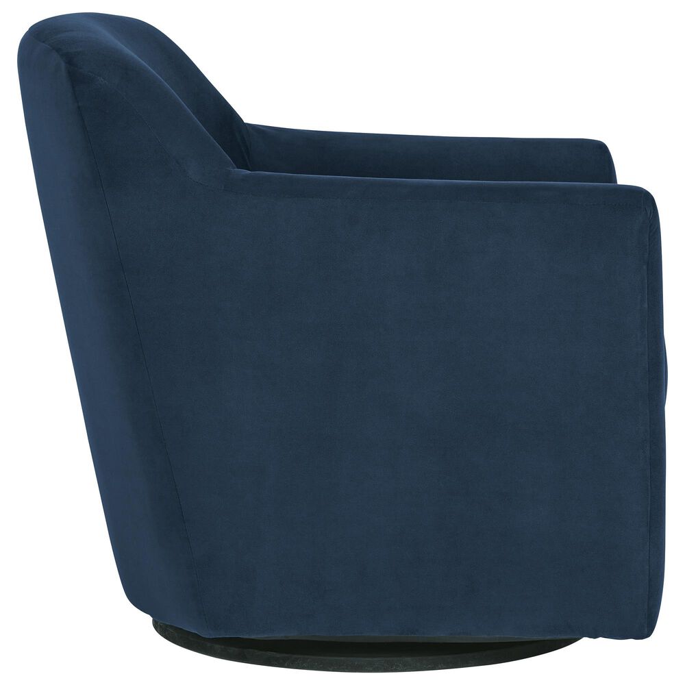 Ashley Bradney Swivel Accent Chair in Ink, , large