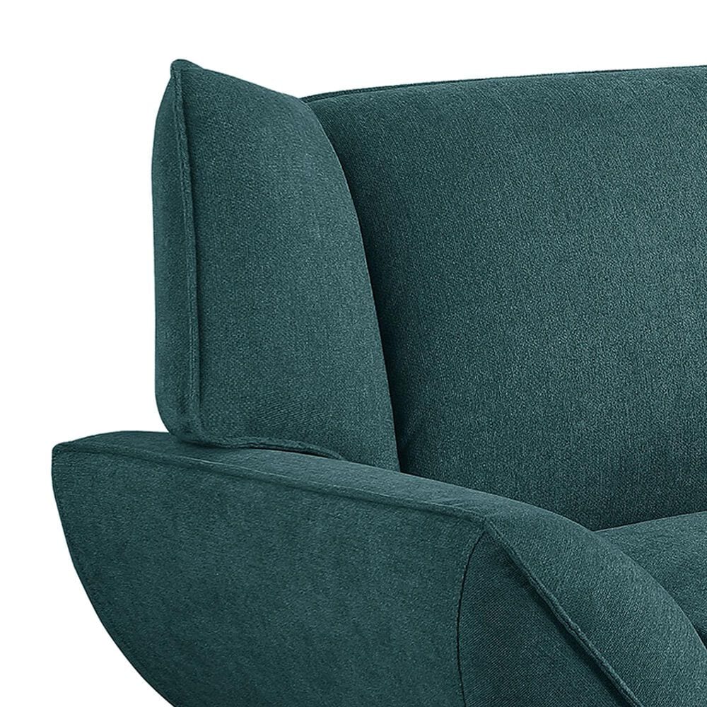37B Acton Stationary Sofa in Teal Blue, , large