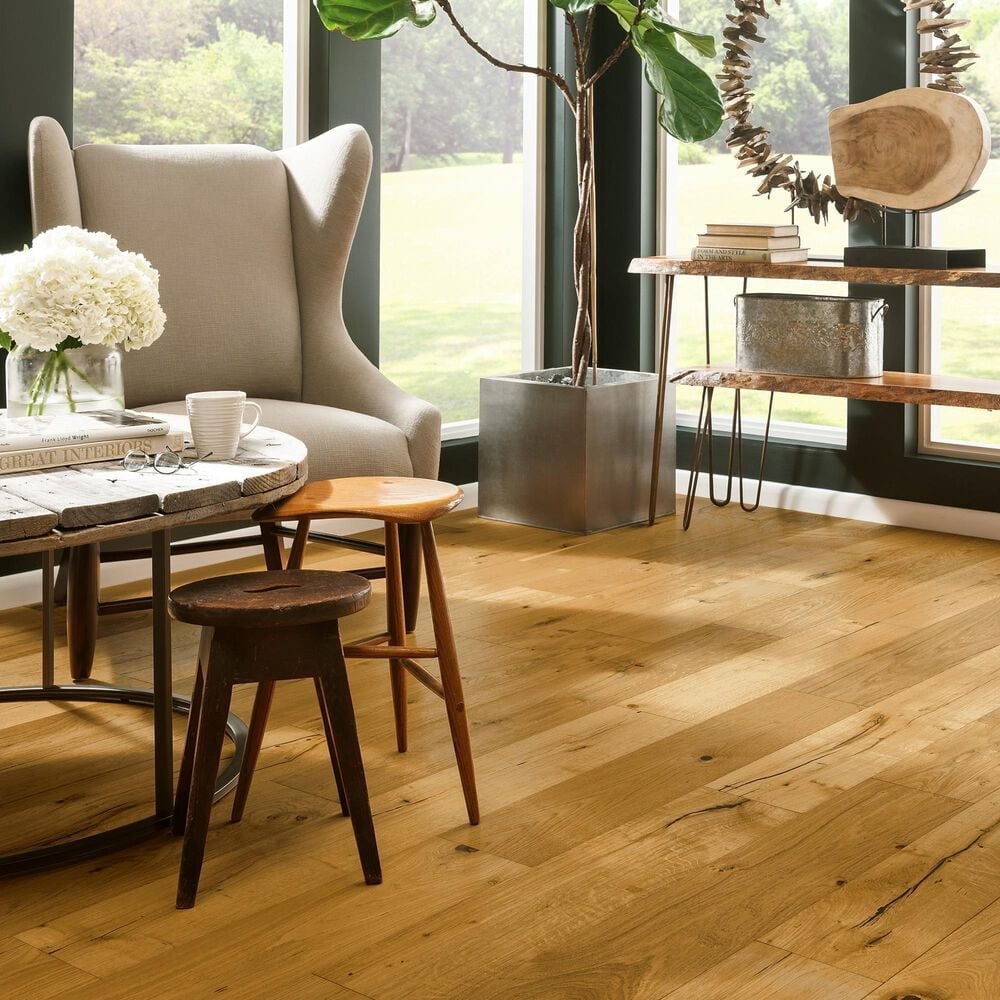 Hartco TimberBrushed Gold Deep Etched Natural Oak Engineered Hardwood, , large