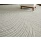 Feizy Wallace WAL8A41F Gray 12" x 15" Area Rug, , large
