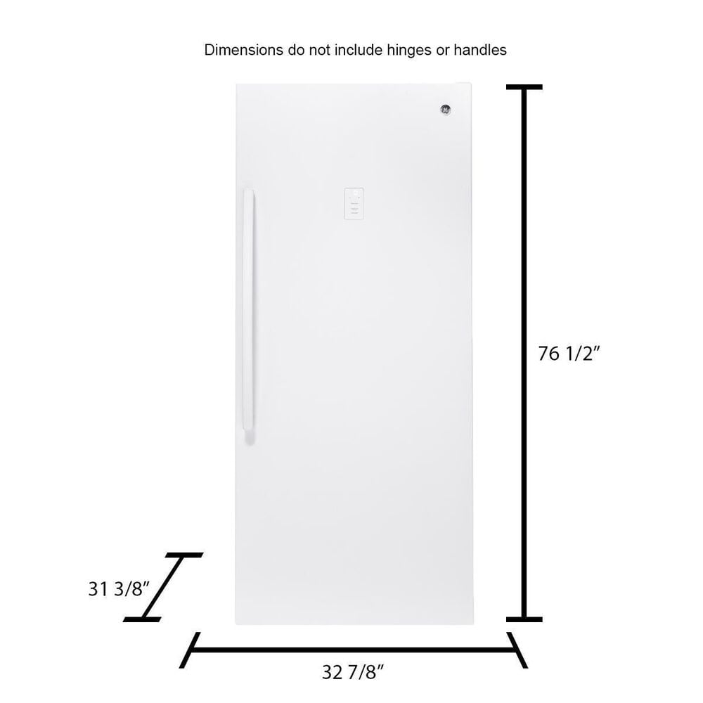 GE Appliances 21.3 Cu. Ft. Frost-Free Upright Freezer, , large