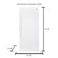 GE Appliances 21.3 Cu. Ft. Frost-Free Upright Freezer, , large