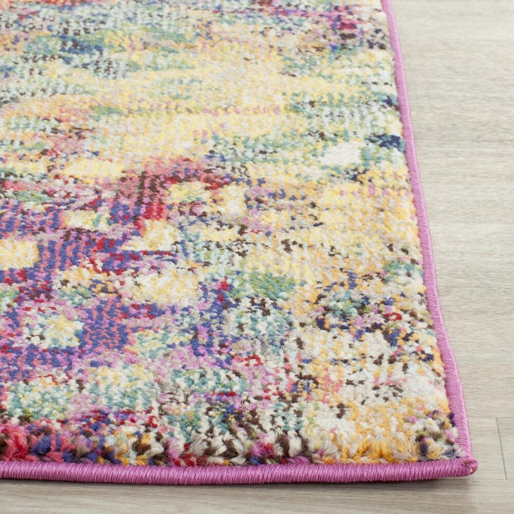 Safavieh Monaco MNC225D-28 2&#39;2&quot; x 8&#39; Pink/Multi Runner, , large