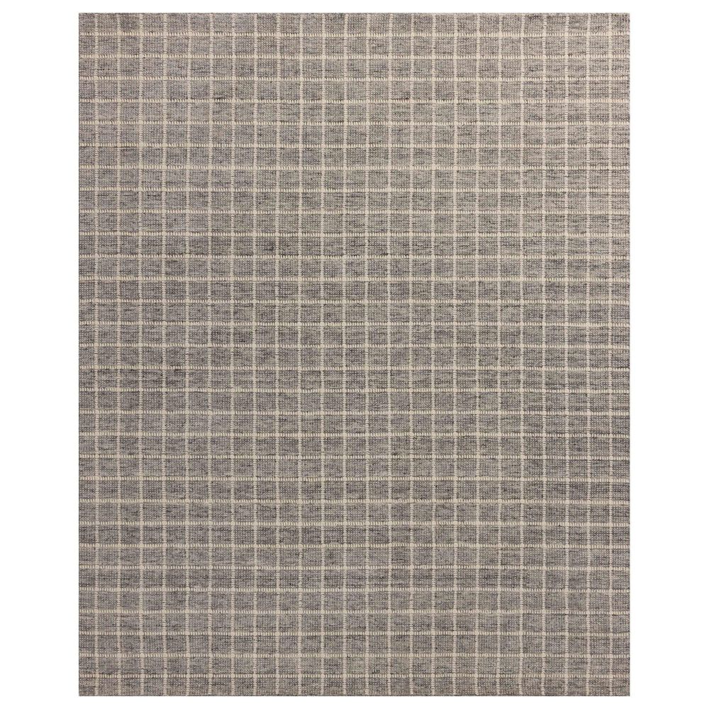 Amber Lewis x Loloi Cedar 7"9" x 9"9" Charcoal and Ivory Area Rug, , large