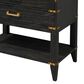 Lexora Home Norwalk 36" Single Bathroom Vanity in Black Oak with White Quartz Top and Rectangular Sink, , large