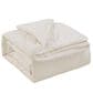 Jiangsu Royal Home Cozy Sherpa 3-Piece King Comforter Set in Ivory, , large