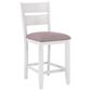 Linon Home Decor Meretta 6-Piece Counter Height Dining Set in Antique White and Natural, , large