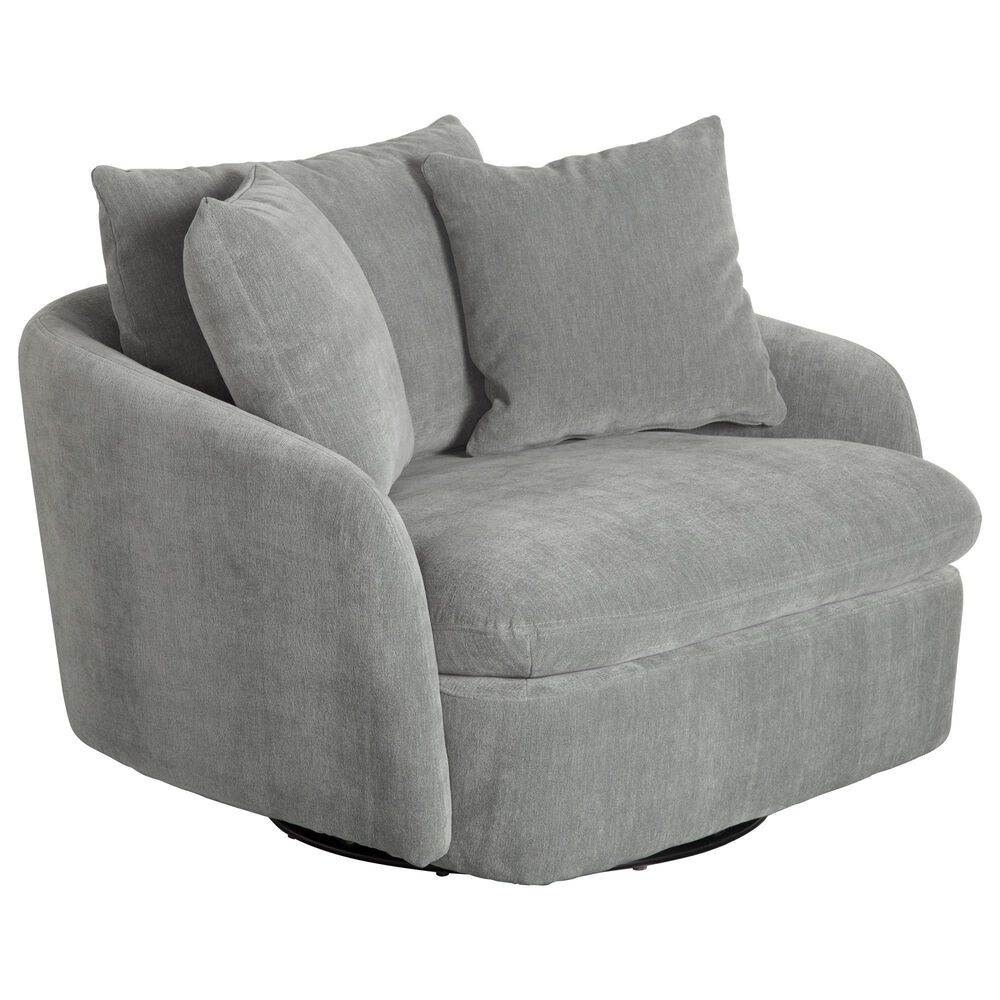 Interlochen Capri Swivel Chair in Sapphire, , large