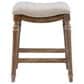 Linon Home Decor Hayes Counter Stool in Hazelnut Brown, , large