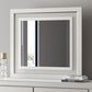 Ashley Zuraleus Dresser Mirror in Matte White, Chrome and Silver, , large
