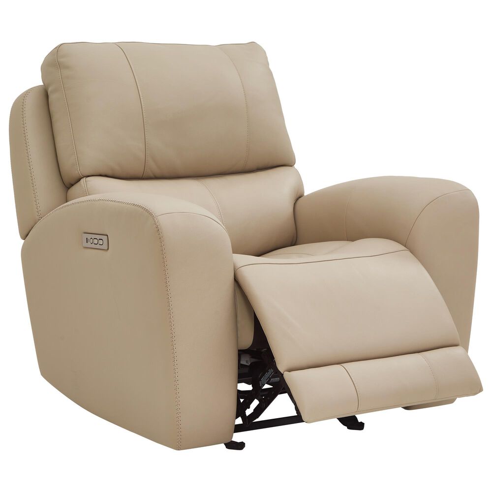 Italiano Furniture Bel Vista Power Glider Recliner in Taupe, , large