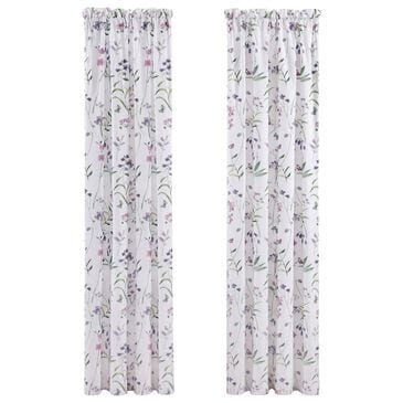 Royal Court Nola 84" x 41" Window Panel Pair in Lavender and Lilac, , large