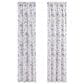 J. Queen New York Nola 84" x 41" Window Panel Pair in Lavender and Lilac, , large