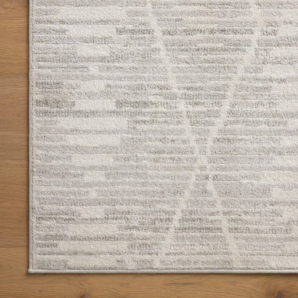 Loloi II Kamala 5&#39;3&quot; x 7&#39;9&quot; Ivory and Silver Area Rug, , large