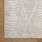 Loloi II Kamala 5"3" x 7"9" Ivory and Silver Area Rug, , large