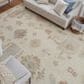 Feizy Grafton 7"9" x 9"9" Ivory and Multicolor Area Rug, , large