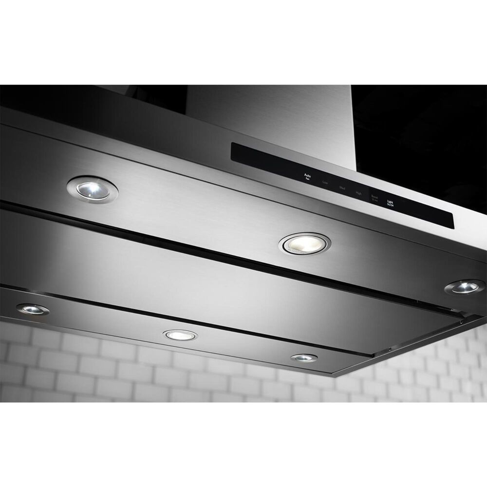 KitchenAid 42&#39;&#39; Island-Mount 3-Speed Canopy Hood in Stainless Steel, , large