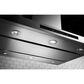 KitchenAid 42"" Island-Mount 3-Speed Canopy Hood in Stainless Steel, , large