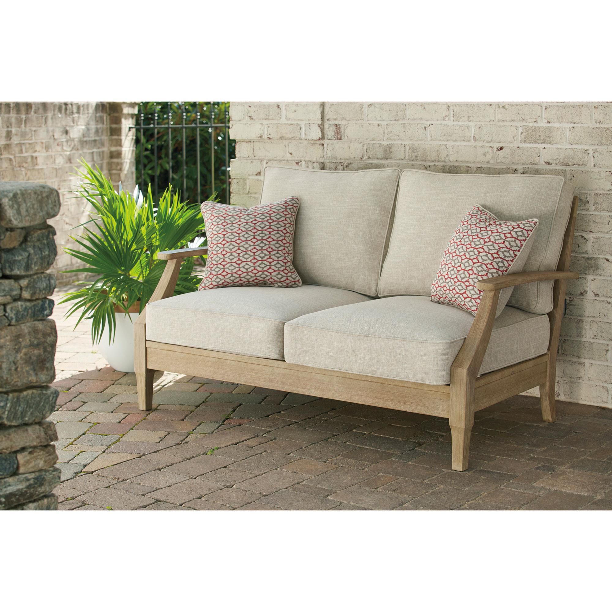 Ashley Clare View 6-Piece Conversation Set in Beige