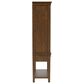 Wycliff Bay Calhoun 2-Piece Writing Desk and Bookcase Set in Whiskey Oak, , large