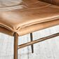 Classic Home Mayer Side Chair in Tan Top Grain Leather, , large