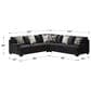 Ashley Lavernett 3-Piece L-Shaped Sectional in Charcoal, , large