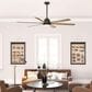 Hunter Gravity 72" Ceiling Fan with LED Light in Noble Bronze, , large