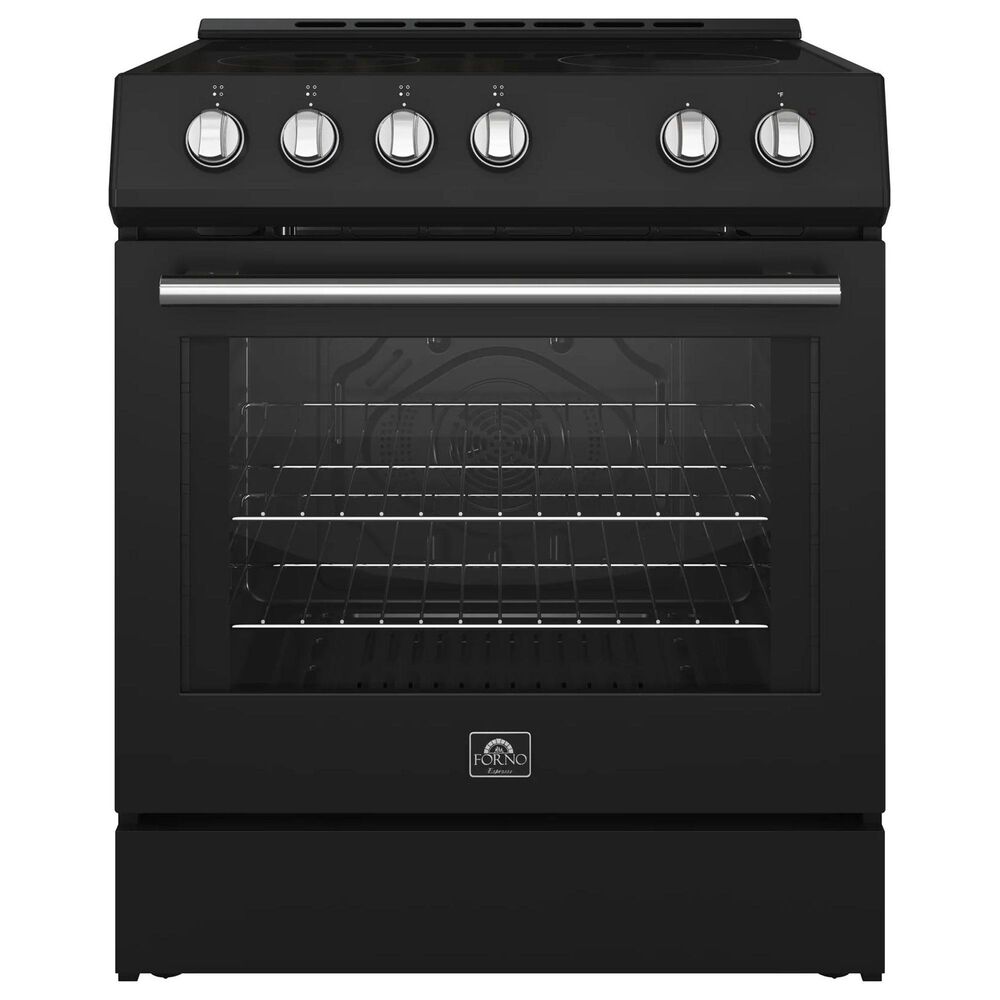 Forno Leonardo 30" Slide-in Electric Range in Black, , large