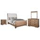 New Heritage Coventry Hall 4-Piece King Sleigh Bedroom Set in Pecan, , large