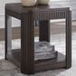 Ashley Carlibrie End Table in Warm Brown, , large