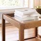 Stickley Furniture Surrey Hills Glass Top End Table in Bay Brown, , large