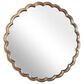 Uttermost Cerrito Round Wall Mirror in Antique Brass, , large
