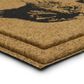 Karastan Bristol Cat Crazy 1"6" x 2"6" Natural Door Mat, , large
