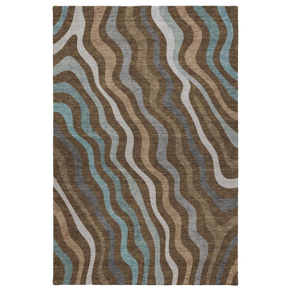 Dalyn Rug Company Kenner KN4 Chocolate 8" x 10" Area Rug, , large