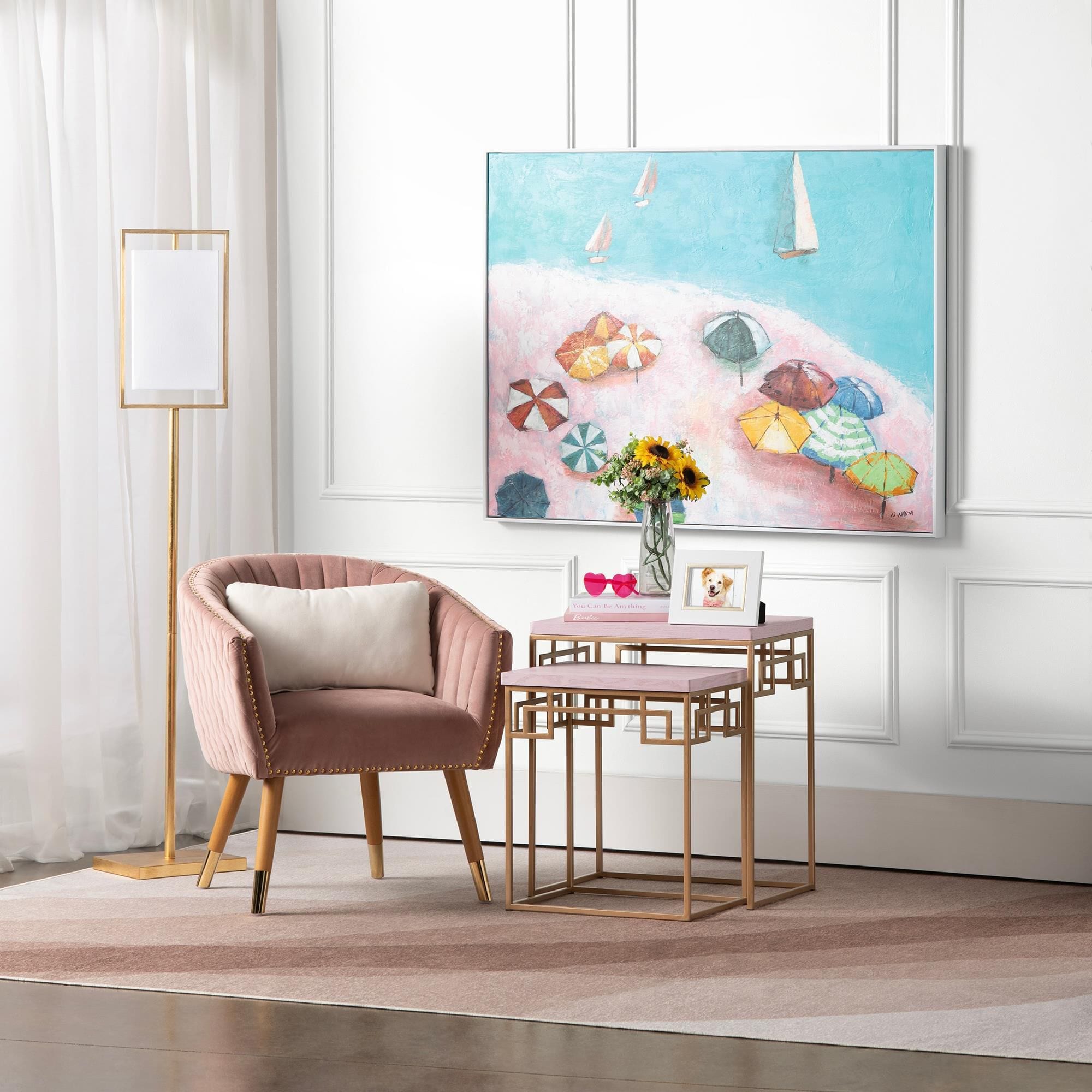 Crestview collection floor lamps top