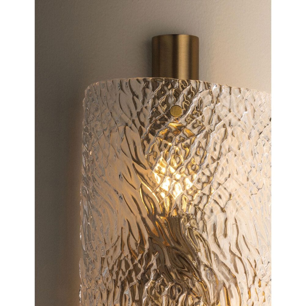 Troy Lighting Bergeron 2-Light Wall Sconce in Patina Brass, , large