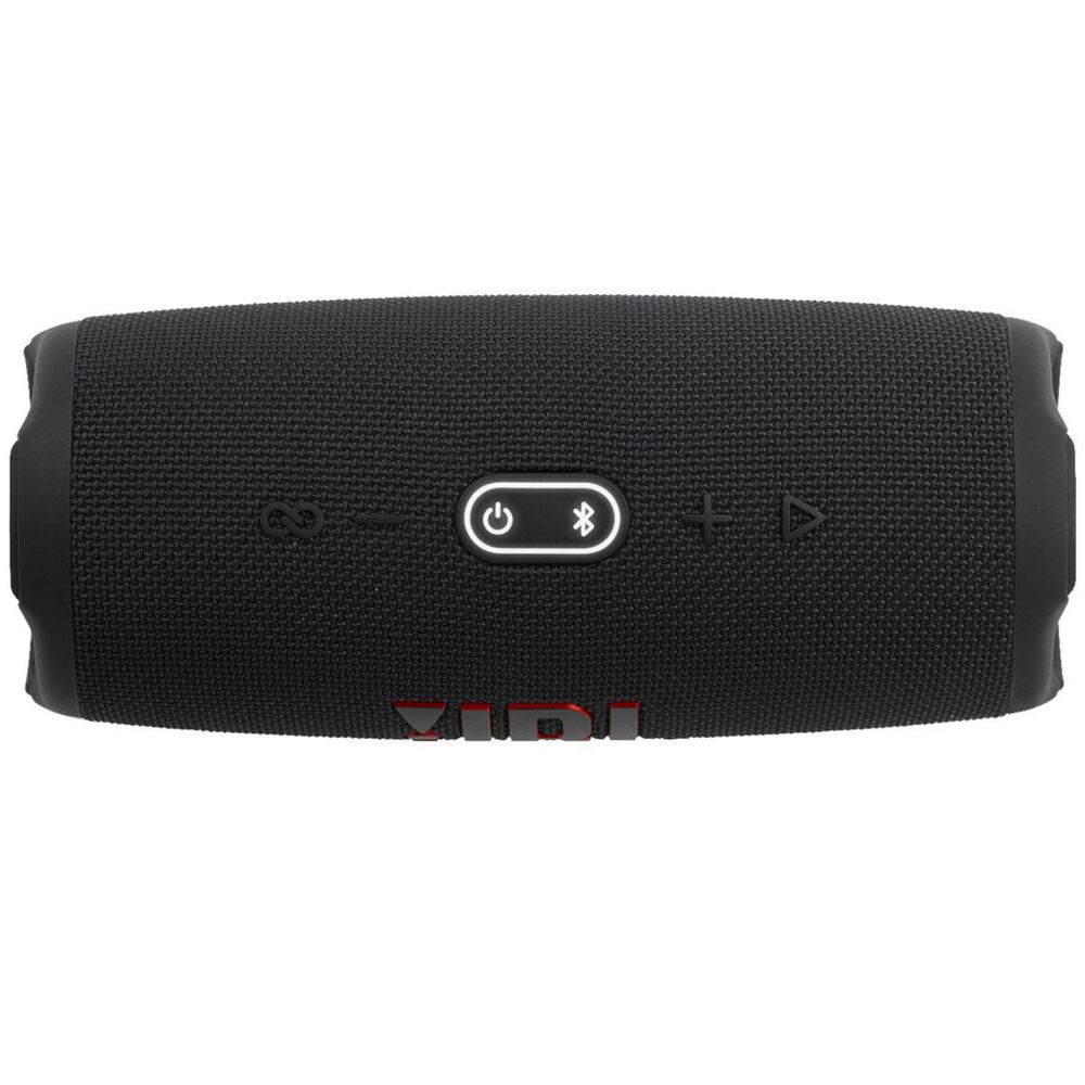 obra maestra reloj avance JBL Charge 5 Portable Bluetooth Speaker with Powerbank in Black | NFM