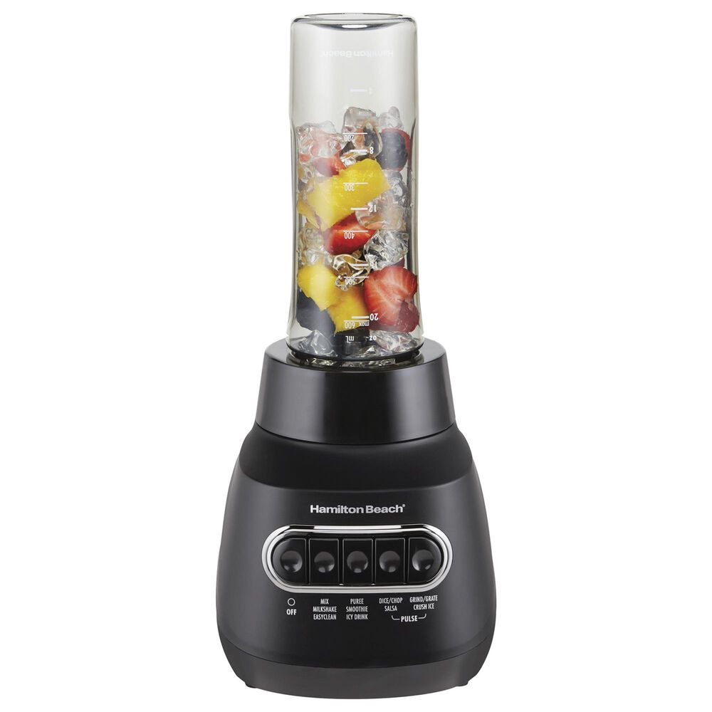 Hamilton Beach 4 Speeds MultiBlend Kitchen System with Glass Jar in Black, , large
