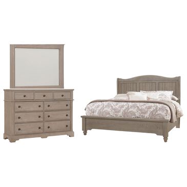 Viceray Collections Heritage 3 Piece King Bedroom Set in Greystone, , large