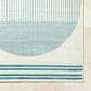Surya Alfresco 2"5" x 4"5" Light Silver, Beige, Nickel and Pewter Indoor/Outdoor Area Rug, , large