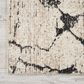 Nourison Maxell Grey and Ivory 2"2" x 7"6" Runner, , large