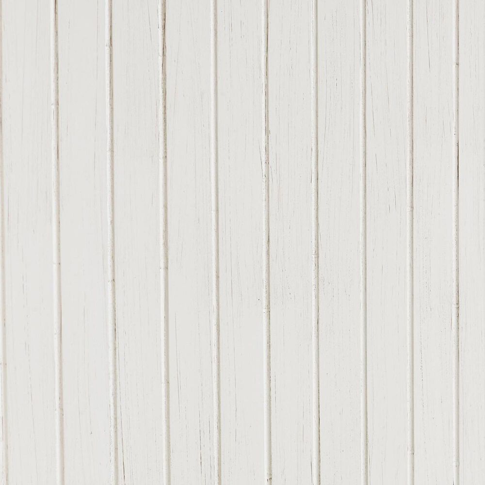 Crosley Furniture Seaside Hall Tree in Distressed White Nebraska