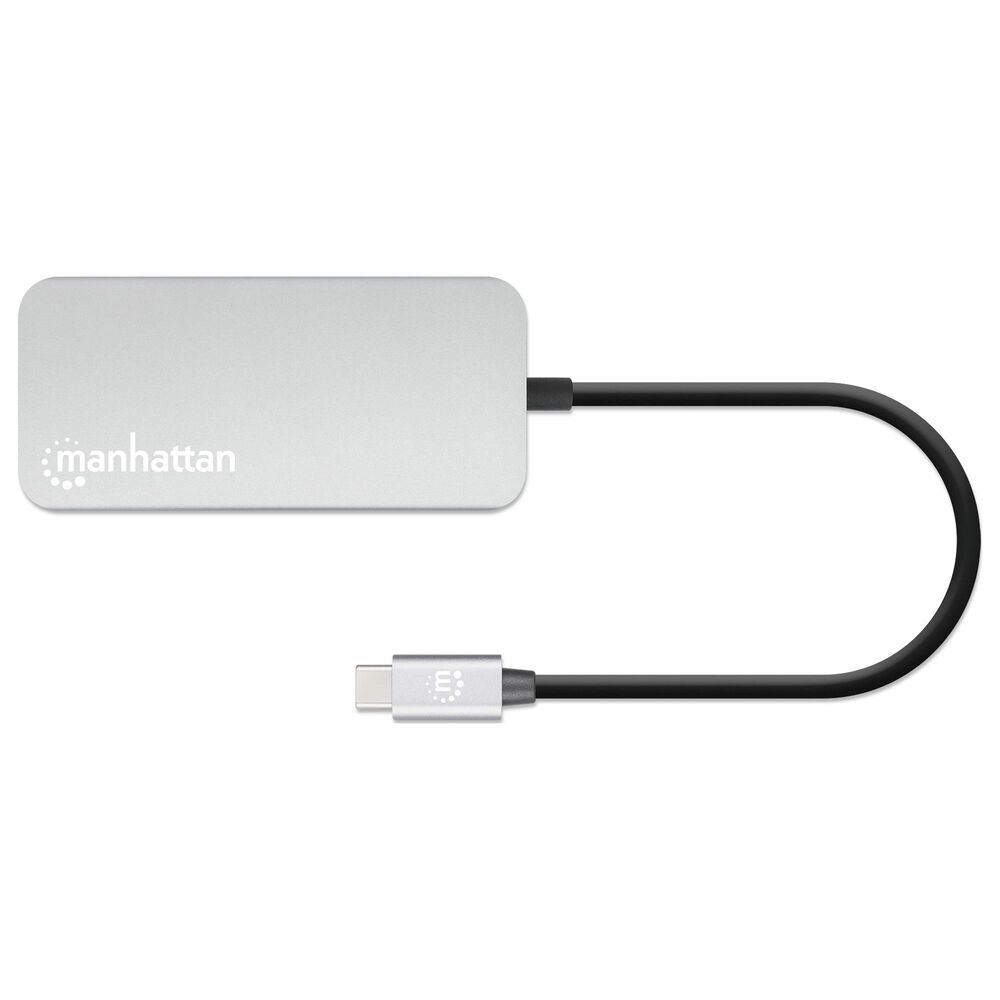 Manhattan USB-C 8-In-1 Docking Station with Power Delivery, , large