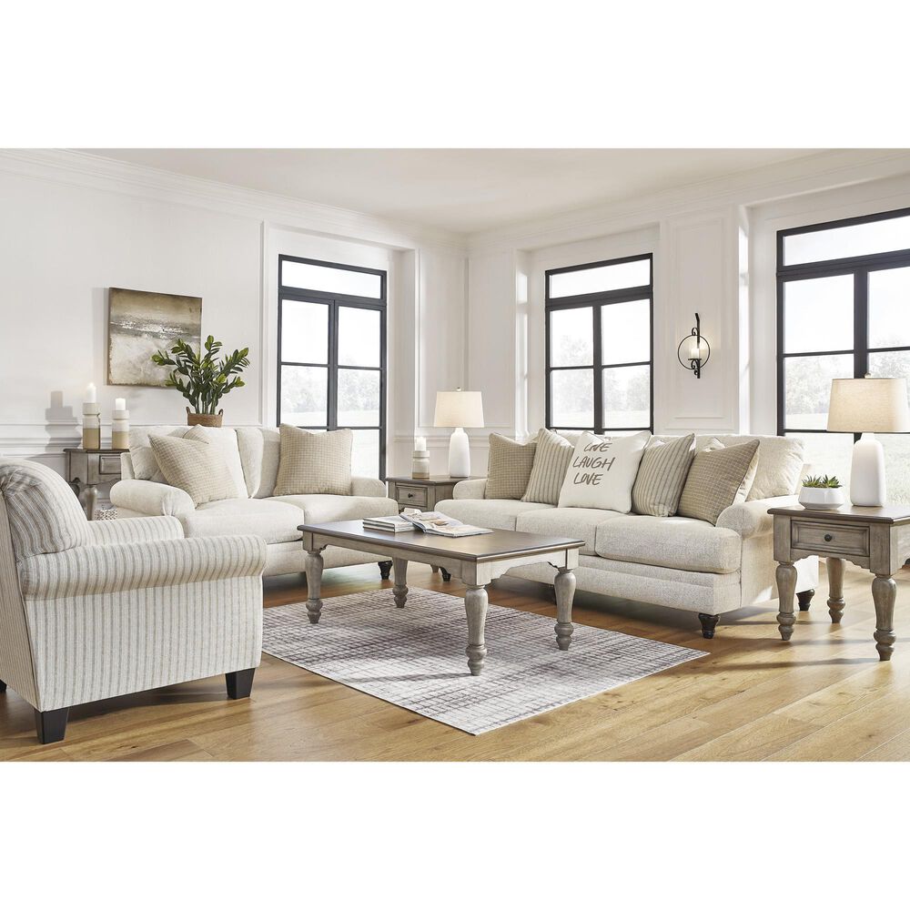 Ashley Valerani Stationary Sofa in Sandstone, , large