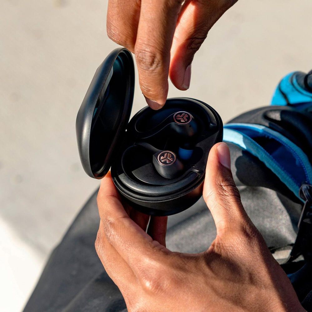 JLab Jbuds Air Sport True Wireless In-Ear Headphones in Black, , large