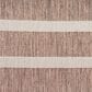 Nourison Positano POS03 Natural and Ivory 6" x 9" Indoor/Outdoor Area Rug, , large