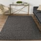 Dalyn Rug Company Gorbea 3"6" x 5"6" Charcoal Area Rug, , large