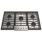 Fulgor Milano 36" Natural Gas Cooktop with Central Dual Burner in Stainless Steel, , large